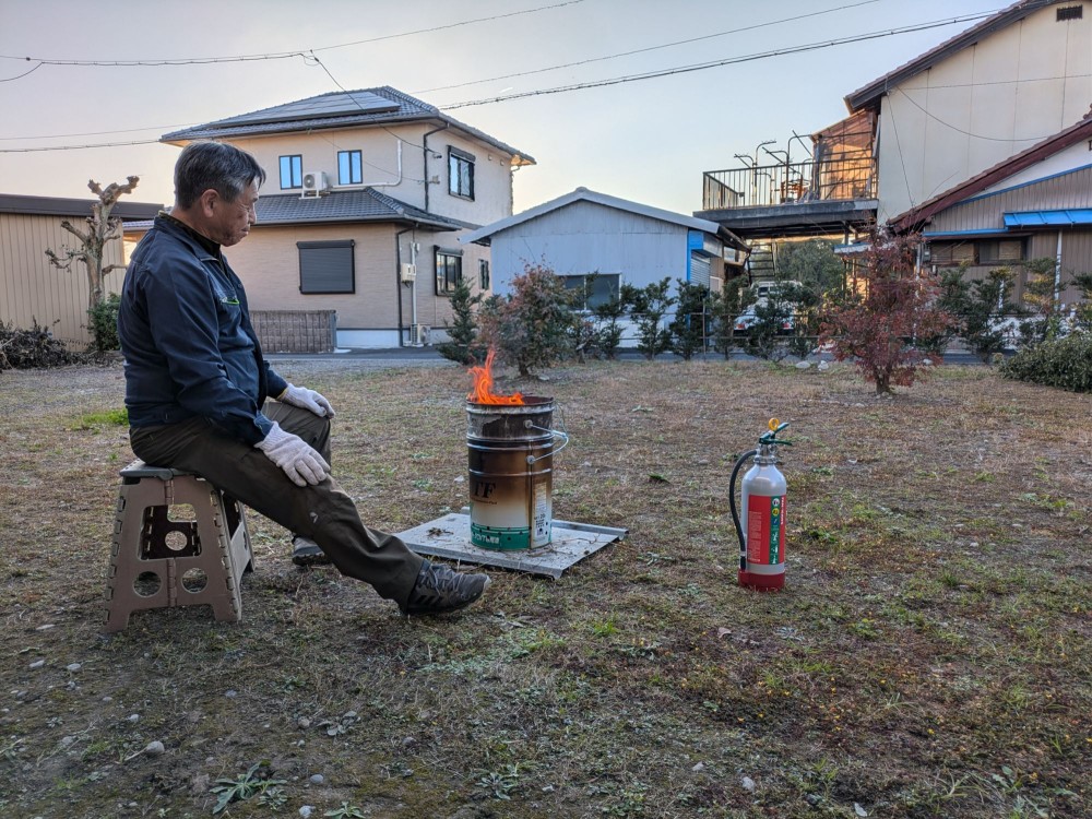 焚火台作りました