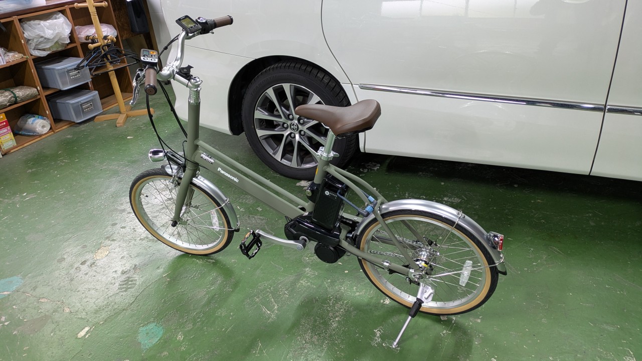 パナソニック ブロム納品、初ポタ