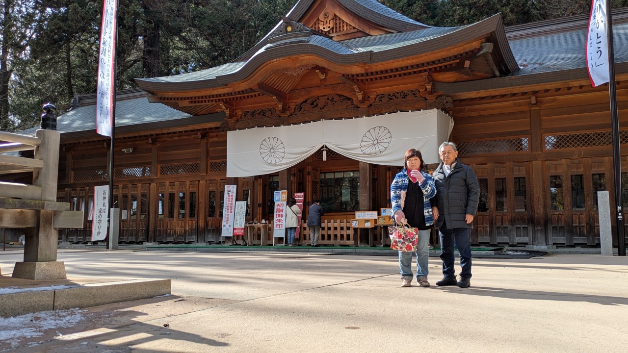 ちょっと遅い初詣